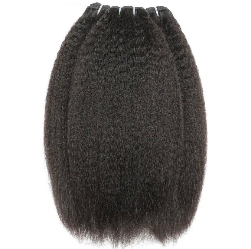 Kinky straight Hair