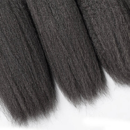 Kinky straight Hair