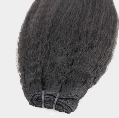 Kinky straight Hair